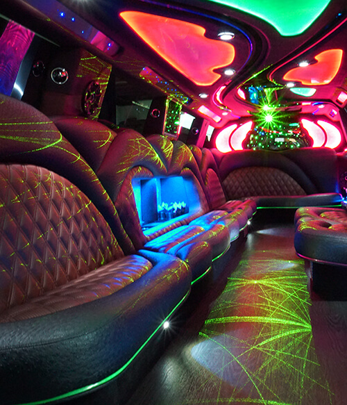 Limousine interior