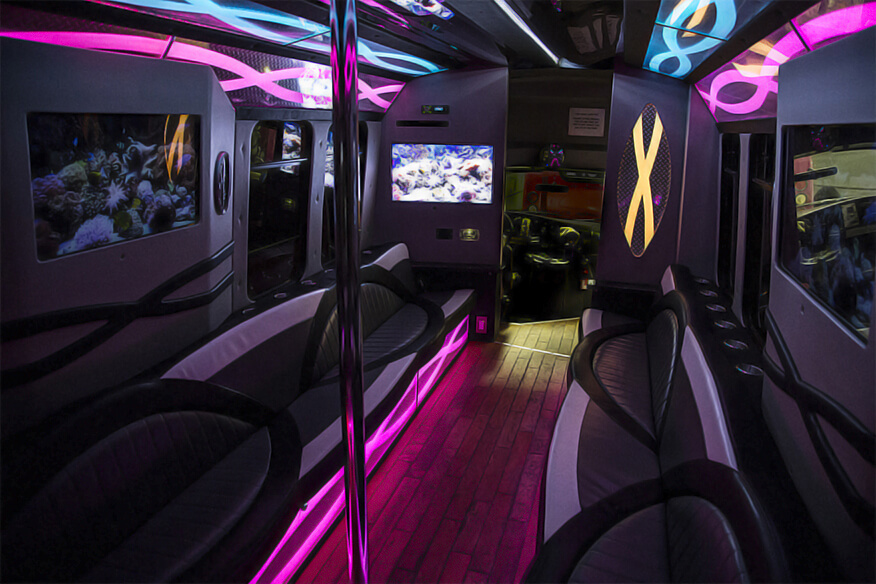 Tallahassee party bus rental for corporate events